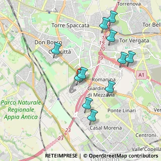 Mappa Via Villa S. Giovanni, 00173 Roma RM, Italia (2.06636)