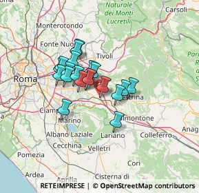 Mappa Dei Frutteti, 00030 San Cesareo RM, Italia (9.9685)