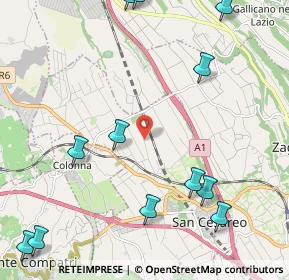 Mappa Dei Frutteti, 00030 San Cesareo RM, Italia (3.0625)