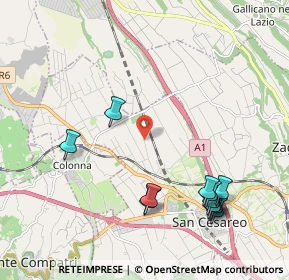 Mappa Dei Frutteti, 00030 San Cesareo RM, Italia (2.5425)