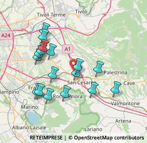 Mappa Dei Frutteti, 00030 San Cesareo RM, Italia (7.56)