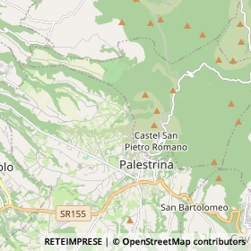 Mappa Castel San Pietro Romano