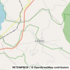 Mappa Carpino