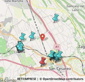 Mappa Via Tav, 00030 San Cesareo RM, Italia (2.306)