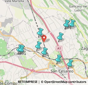 Mappa Via Tav, 00030 San Cesareo RM, Italia (2.08)