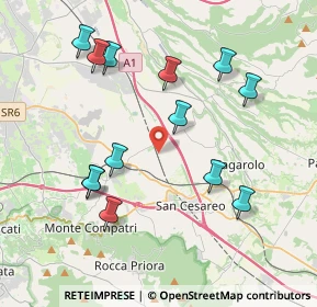 Mappa Via Tav, 00030 San Cesareo RM, Italia (4.33)