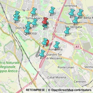 Mappa Via Vincenzo Giudice, 00173 Roma RM, Italia (2.595)