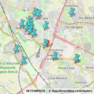 Mappa Via Vincenzo Giudice, 00173 Roma RM, Italia (2.51)