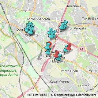 Mappa Via Vincenzo Giudice, 00173 Roma RM, Italia (1.73)