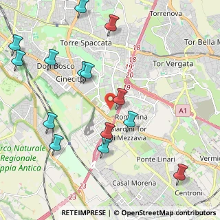Mappa Via Vincenzo Giudice, 00173 Roma RM, Italia (2.65571)