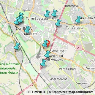 Mappa Via Vincenzo Giudice, 00173 Roma RM, Italia (2.65769)