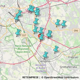 Mappa Via Vincenzo Giudice, 00173 Roma RM, Italia (4.30647)
