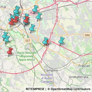 Mappa Via Vincenzo Giudice, 00173 Roma RM, Italia (6.5655)