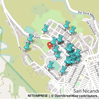 Mappa Via Ettore Petrolini, 71015 San Nicandro Garganico FG, Italia (0.22857)