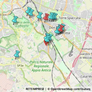 Mappa Via Servilio IV, 00178 Roma RM, Italia (2.07588)