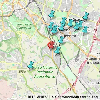 Mappa Via Servilio IV, 00178 Roma RM, Italia (2.10267)