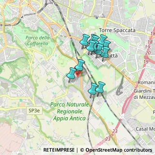 Mappa Via Servilio IV, 00178 Roma RM, Italia (1.48846)