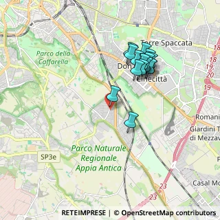 Mappa Via Servilio IV, 00178 Roma RM, Italia (1.78813)