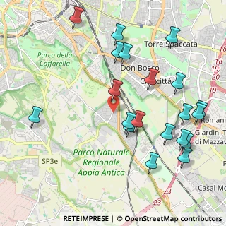 Mappa Via Servilio IV, 00178 Roma RM, Italia (2.4995)