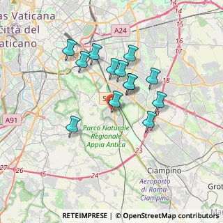 Mappa Via Servilio IV, 00178 Roma RM, Italia (3.13)