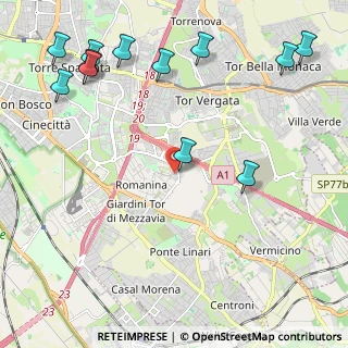 Mappa Largo Riccardo Monaco, 00173 Roma RM, Italia (3.03)