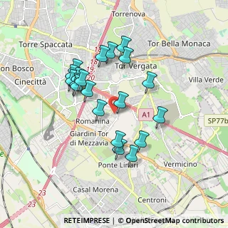 Mappa Largo Riccardo Monaco, 00173 Roma RM, Italia (1.7105)