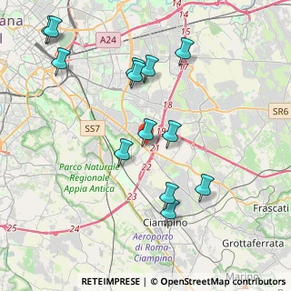 Mappa Anagnina, 00173 Roma RM, Italia (4.57615)