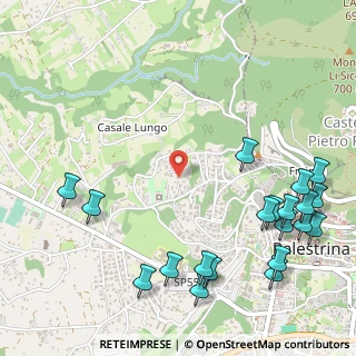 Mappa Via Ciciliano, 00036 Palestrina RM, Italia (0.7705)