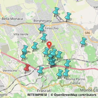 Mappa Via di Prataporci, 00044 Frascati RM, Italia (2.0895)