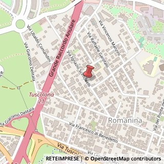 Mappa Via Ignazio Scimonelli, 139, 00173 Roma, Roma (Lazio)
