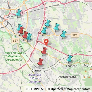 Mappa Viale Luigi Schiavonetti, 00133 Roma RM, Italia (4.34083)