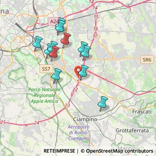 Mappa Via Giacomo Delitala, 00173 Roma RM, Italia (3.79)