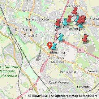 Mappa Via Giacomo Delitala, 00173 Roma RM, Italia (2.61769)