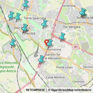 Mappa Via Giacomo Delitala, 00173 Roma RM, Italia (2.94667)
