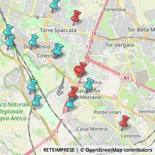 Mappa Via Giacomo Delitala, 00173 Roma RM, Italia (2.71)