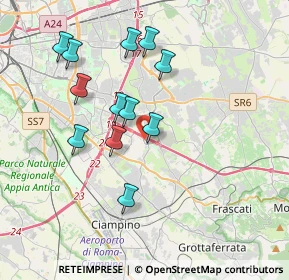 Mappa Via Mary Pandolfi de Rinaldis, 00172 Roma RM, Italia (3.69)