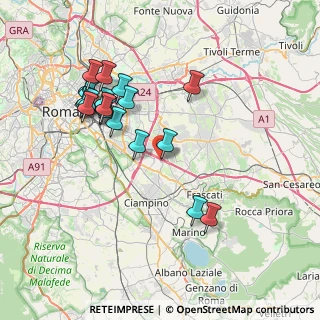 Mappa Via Mary Pandolfi de Rinaldis, 00172 Roma RM, Italia (8.189)