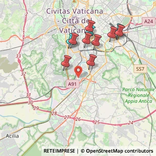 Mappa Via Greve, 00146 Roma RM, Italia (4.15)