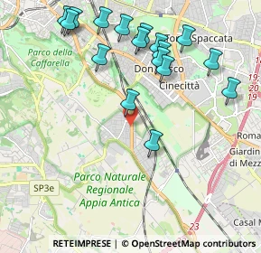 Mappa Via di San Tarcisio, 00178 Roma RM, Italia (2.39059)