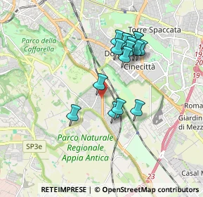 Mappa Via di San Tarcisio, 00178 Roma RM, Italia (1.66375)