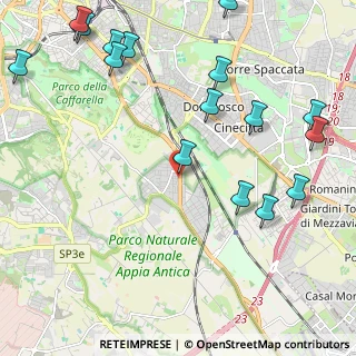 Mappa Via di San Tarcisio, 00178 Roma RM, Italia (2.9825)