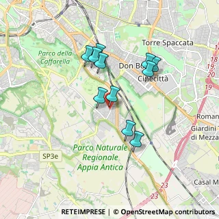 Mappa Via Tre Taberne, 00178 Roma RM, Italia (1.60182)