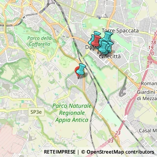 Mappa Via Tre Taberne, 00178 Roma RM, Italia (1.78091)