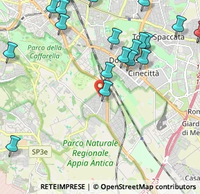 Mappa Via del Tavolato, 00178 Roma RM, Italia (2.903)