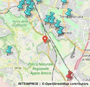 Mappa Via del Tavolato, 00178 Roma RM, Italia (2.99158)