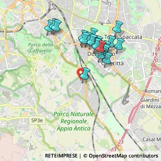 Mappa Via del Tavolato, 00178 Roma RM, Italia (2.01)