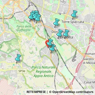 Mappa Via del Tavolato, 00178 Roma RM, Italia (2.25417)
