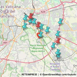 Mappa Via Grassano, 00178 Roma RM, Italia (3.904)