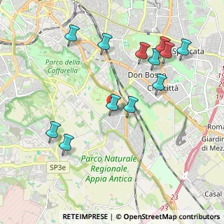 Mappa Via Ferentano, 00178 Roma RM, Italia (2.295)