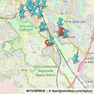 Mappa Via Grassano, 00178 Roma RM, Italia (2.74412)